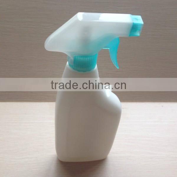 Fuzhou Kinglong 500ml HDPE detergent washing liquid plastic spray bottle with trigger sprayer