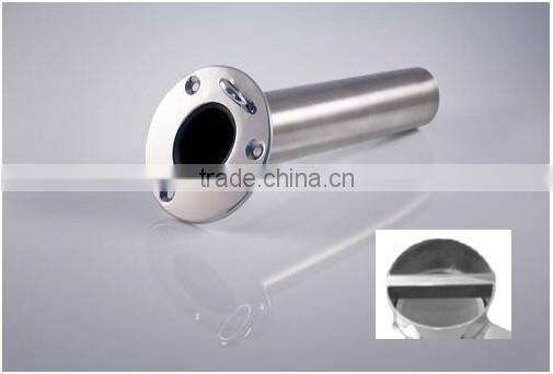 mirror polish fishing rod holder stainless steel rod holder