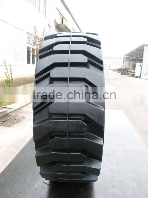 aerial working platform solid tires with holes 33x12-20
