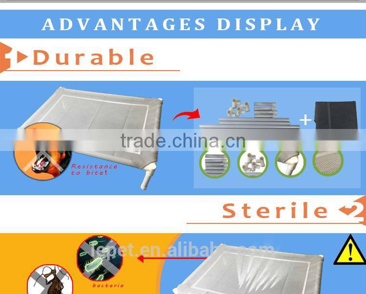 elevated dog beds for large dogs/metal frame dog bed/elevated pet dog bed