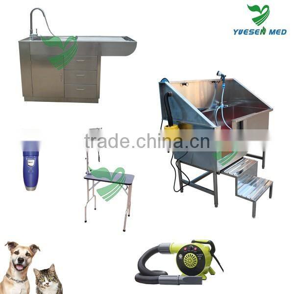 2017 hot sale veterinary clinic bathtub animal dog cat vet bath grooming table