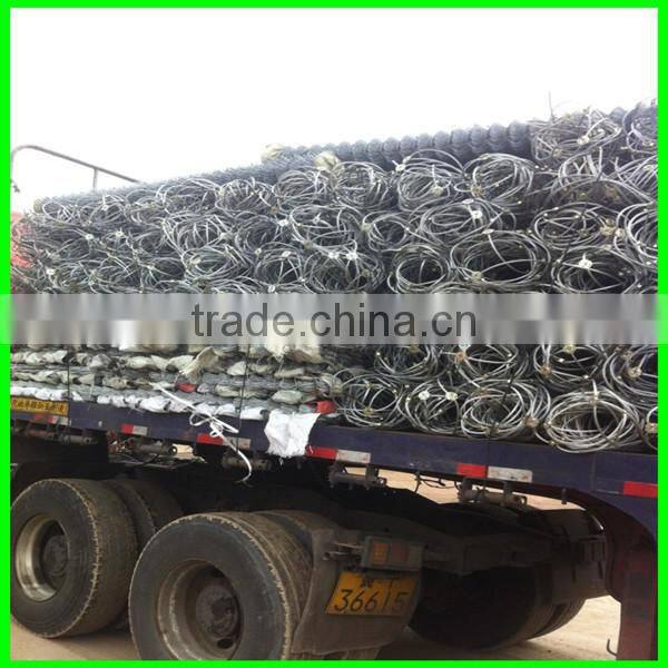Passive steel wire rope protection netting