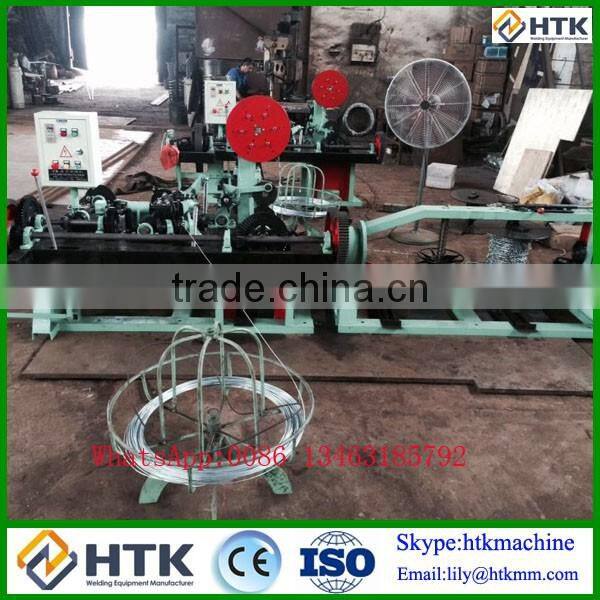 Hot Sell Double twisted barbed wire making machine south korea