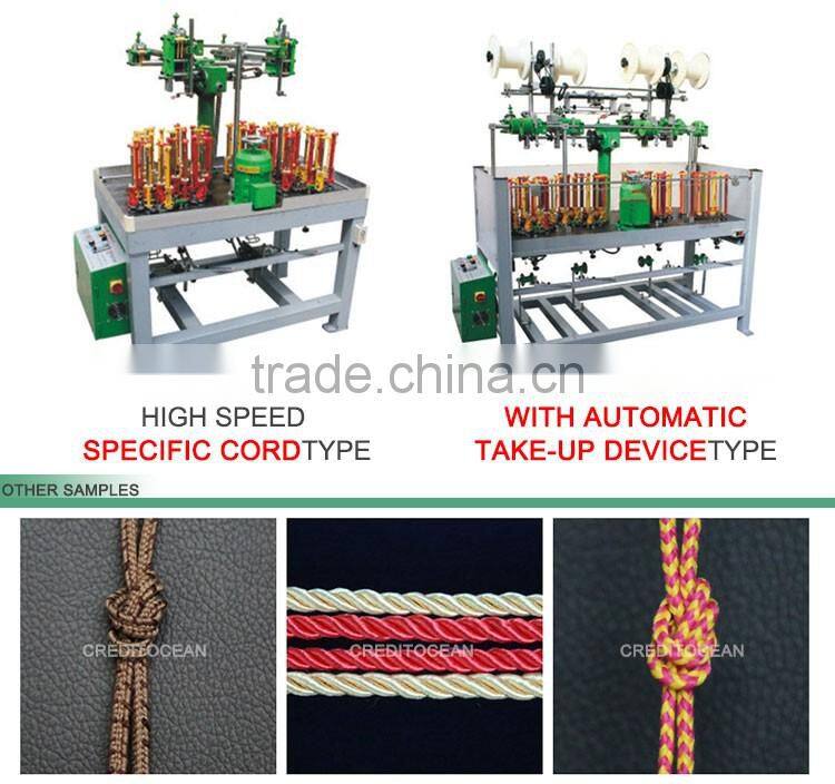 48 spindles round rope braiding machine