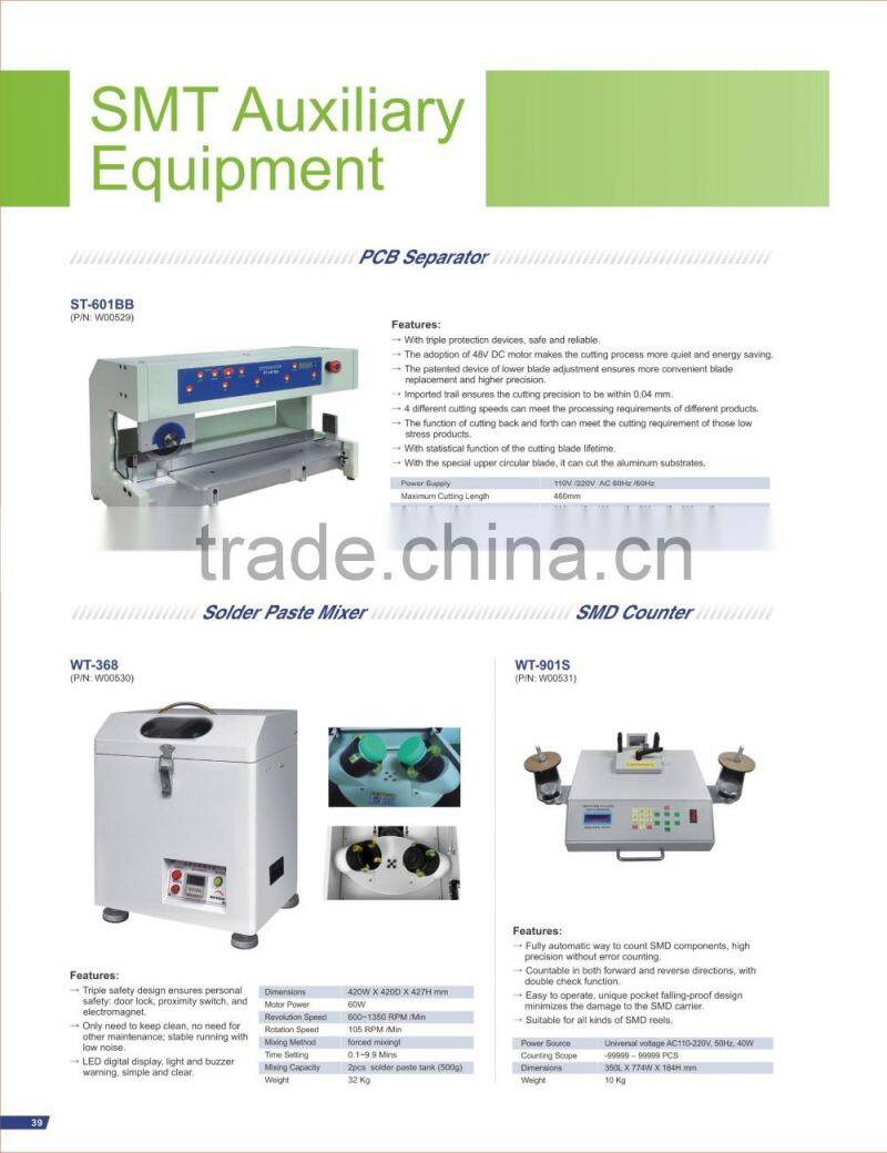 PCB Separator machine, V-cut PCB Electrostatic Separator