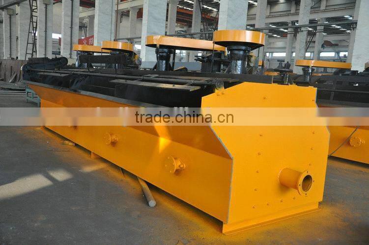 Mechanical type mining flotation process machine for gold ore