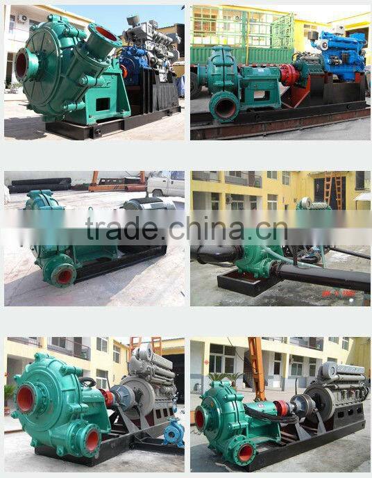 kinds of dredge pumps for choosing