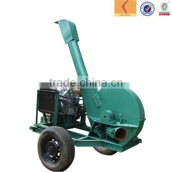 diesel engine wood chiper shredder