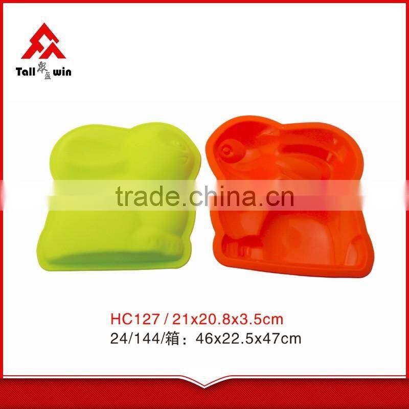4 silicone ball shape cake molds