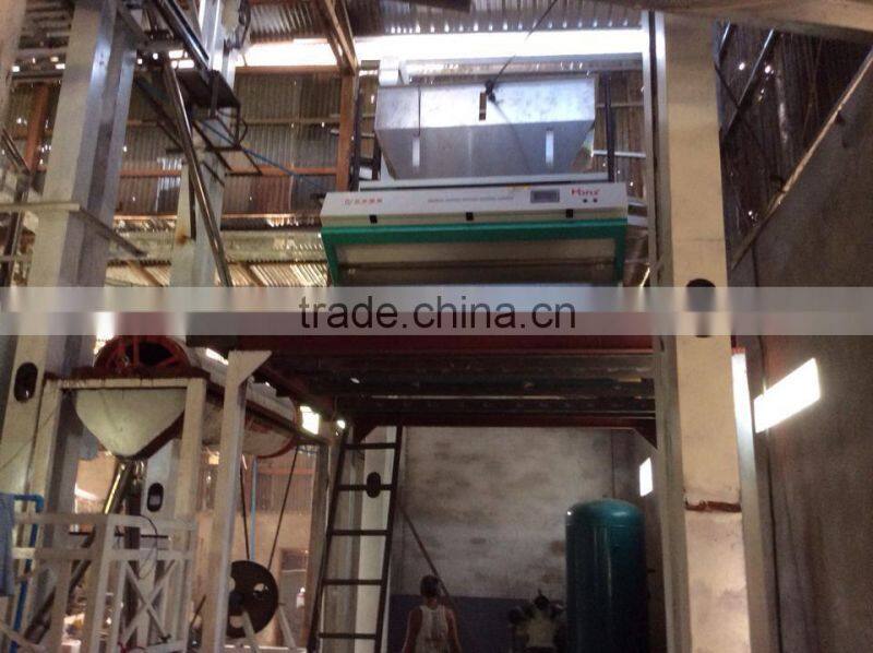 High speed line scan RGB Camera Accuracy Less Problem Big Capacity Peanuts Color Sorting Machinery from China