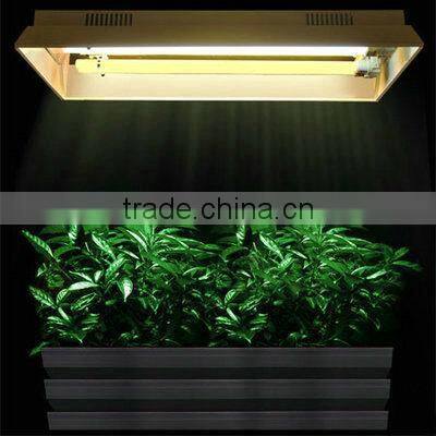 Dual Lamp T5 Fluorescent Grow Light Growing Hydroponics