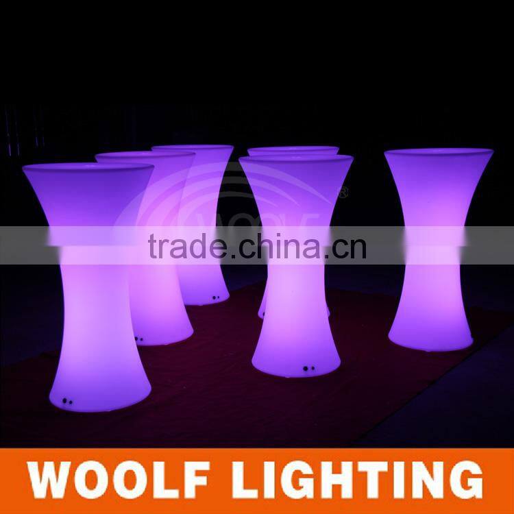 Popular Bar Nightclub Party Glow LED Cocktail Table