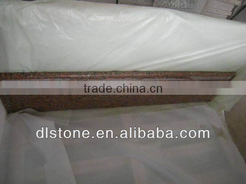 G562 Maple Red Granite Stairs Indoor Stair Steps