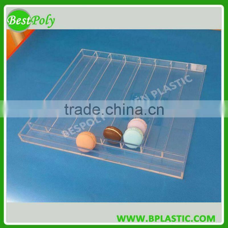 Customize injection tray plastic injection molding tray for macaron