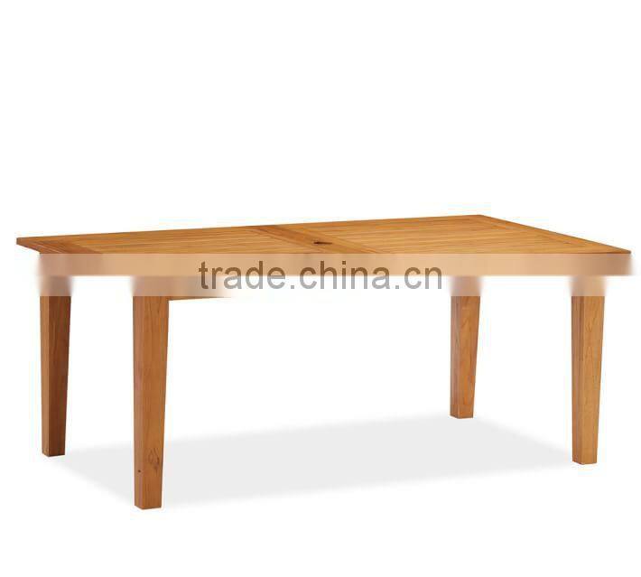 Outdoor quality dining table designs Malaysia teak solid wood dining table