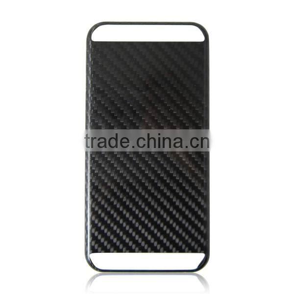 Carbon fiber back cover for iphone 6 carbon fiber case