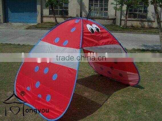 Cartoon sun shade pop up beach tent kids camping outdoor tent