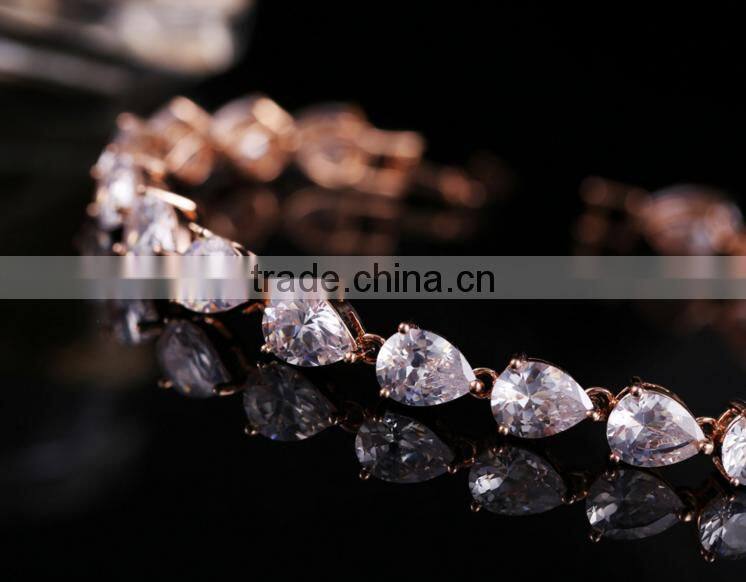 Wholesale Stock Small Order Fashion Colorful Raindrops Bracelet