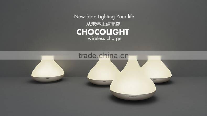 Waterproof Wireless Charge Touch Control LED Table Lamp Chocolate Light