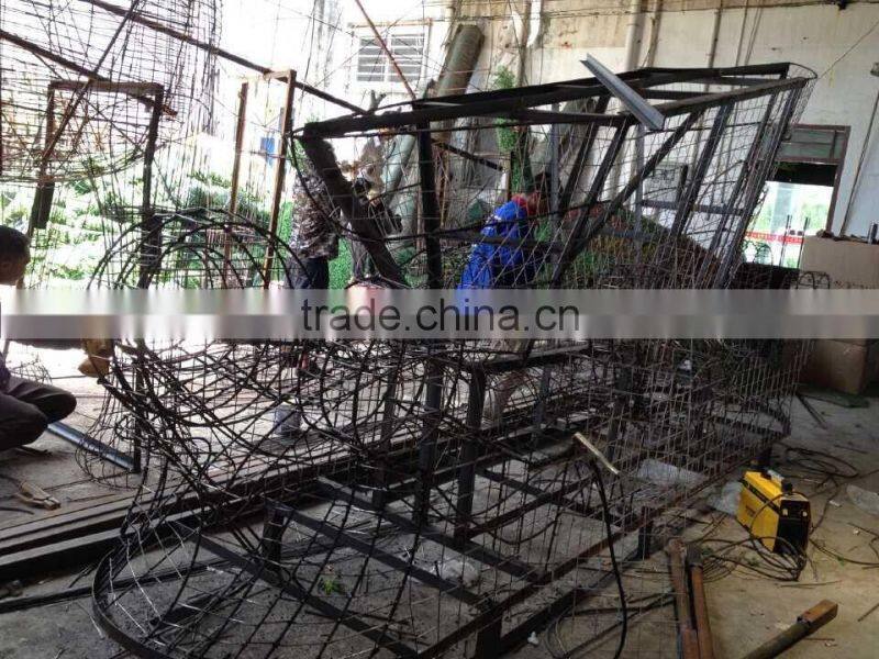 Homes better goods gardens decorative edging 3ft to 17ft Height outdoor simulation plastic green grass statue wall ELD06 2701