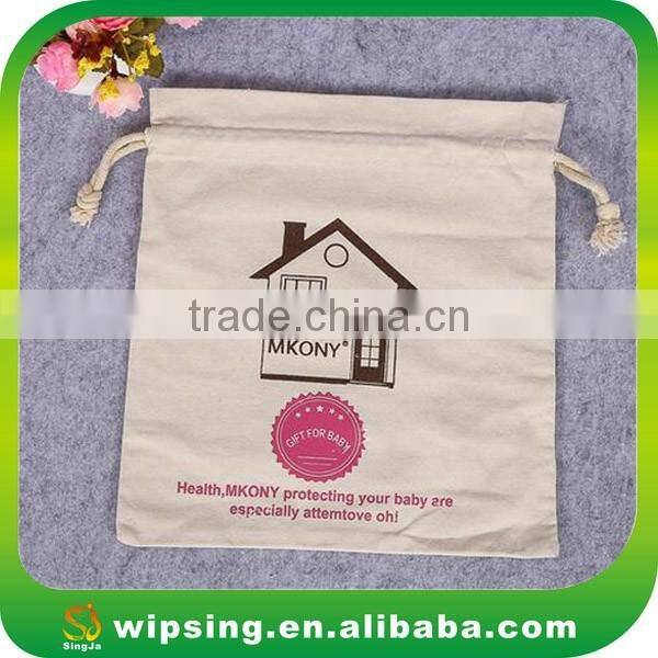 China Wholesale Cotton Drawstring Packing Bags, Cotton Souvenir Drawstring Bags