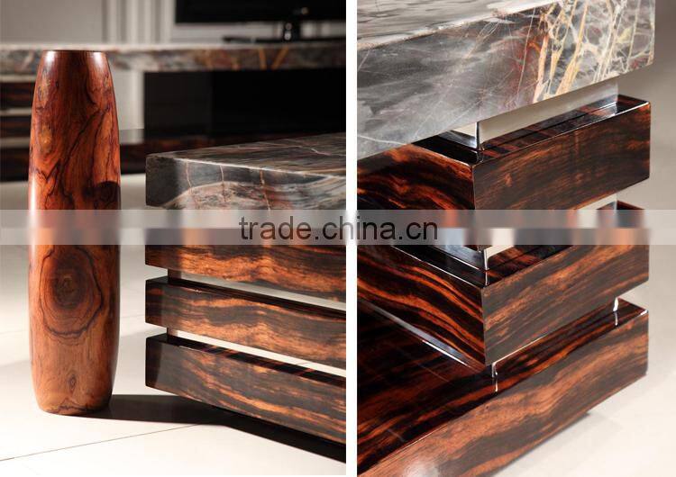 antique marble top end table small coffee table for living room furniture