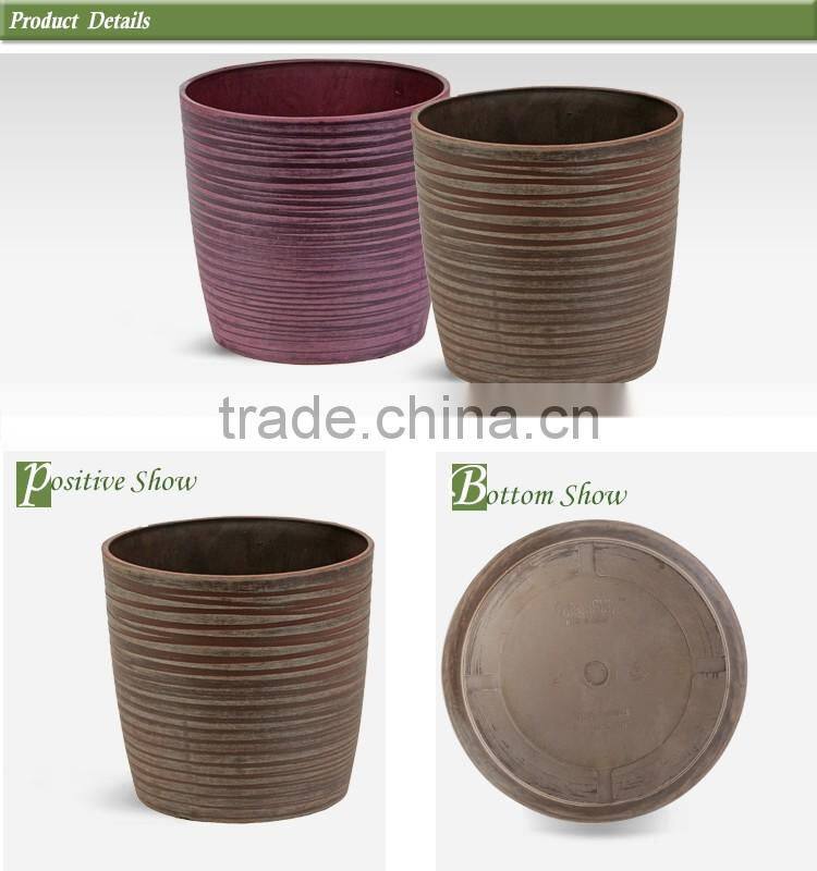 New designed high quality fiberglass planters wholesale _ GreenShip