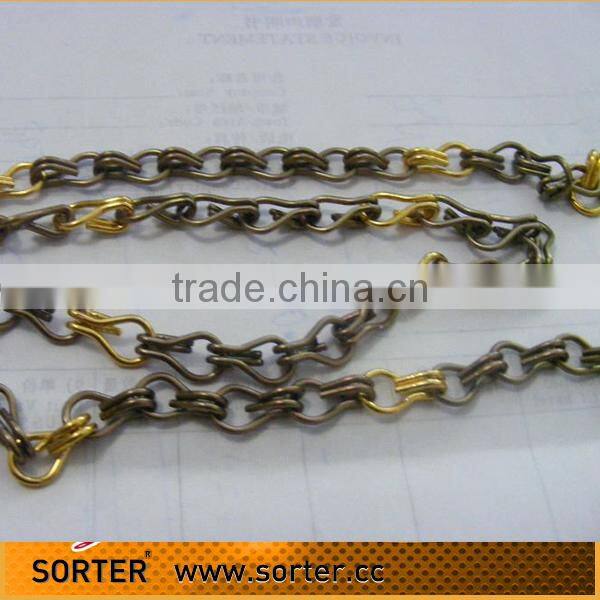 fashion metal bag decorative chain for bag/shoes fashion handbag chain