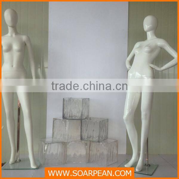 Visual merchandising reusable simulate resin ice cube