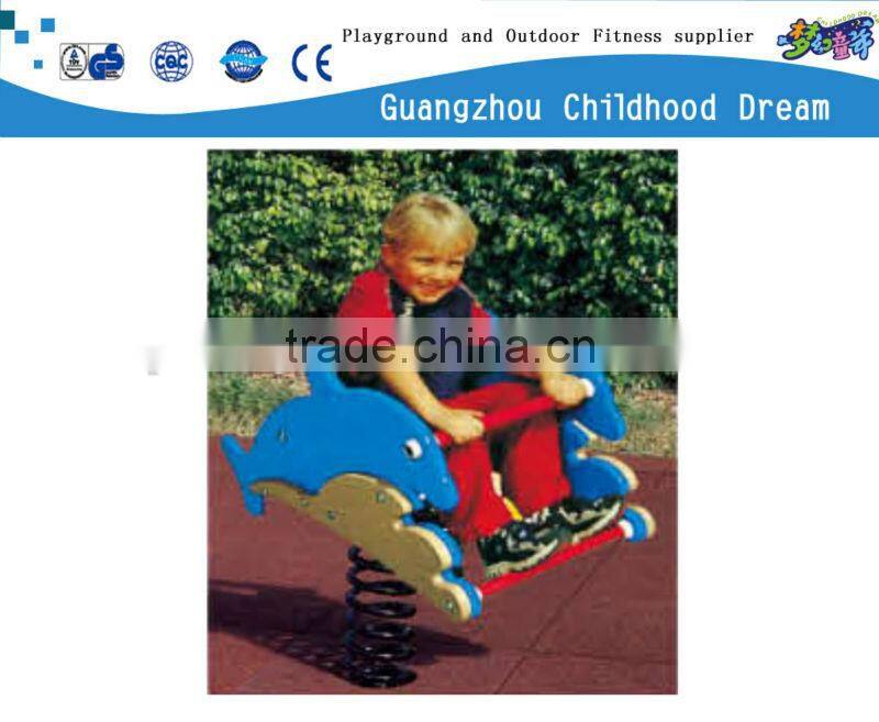 (HD-15920)Dolphin plastic spring rocker