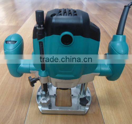 GOLDENTOOL 6mm/8mm 1200w Power Small Plunge Router Milling Machine Portabel Electric Hand Mini Wood Router