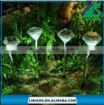 Garden lawn colourful light