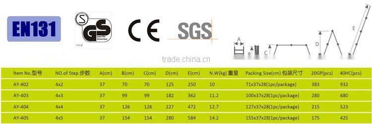 2015 hot sell Aluminum multi-purpose ladder