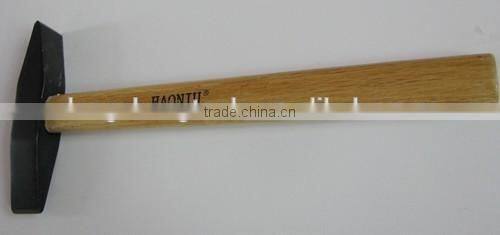 British type chipping hammer with fiberglass handle