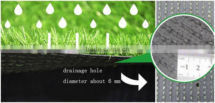 25mm PE artificial playground turf/grass with certificate