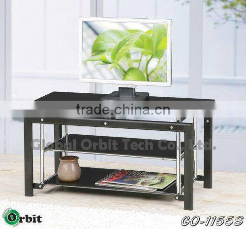 Home furniture glass new model tv stand