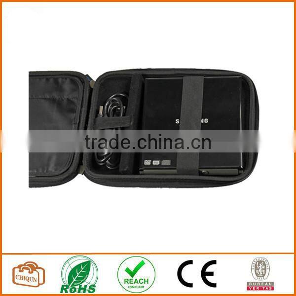 Black EVA Travel Hard Case Cover Sleeve for External USB DVD CD Blu-Ray Rewriter / Writer