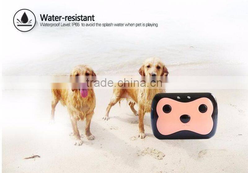 Mini Pet waterproof GPS Tracker Dog Cat Tracking Device Real Time Locator DIY Dog Collars GPS Tracker
