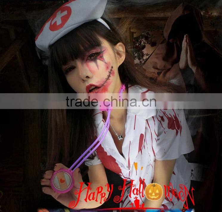 Sexy halloween Costumes hospital nurse costumes for Party
