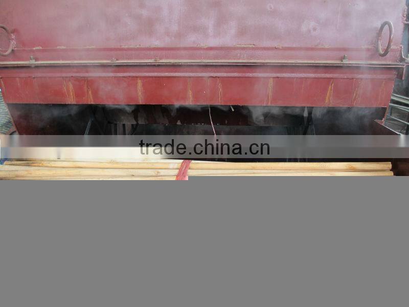 Zhenmao Factory Direct Sale PVC Coated Wooden Broom Stick with Monochrome,Polychrome or Flower Design for Choice
