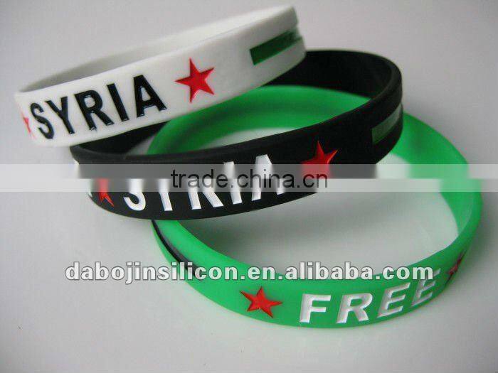 3 layers colors silicone bands