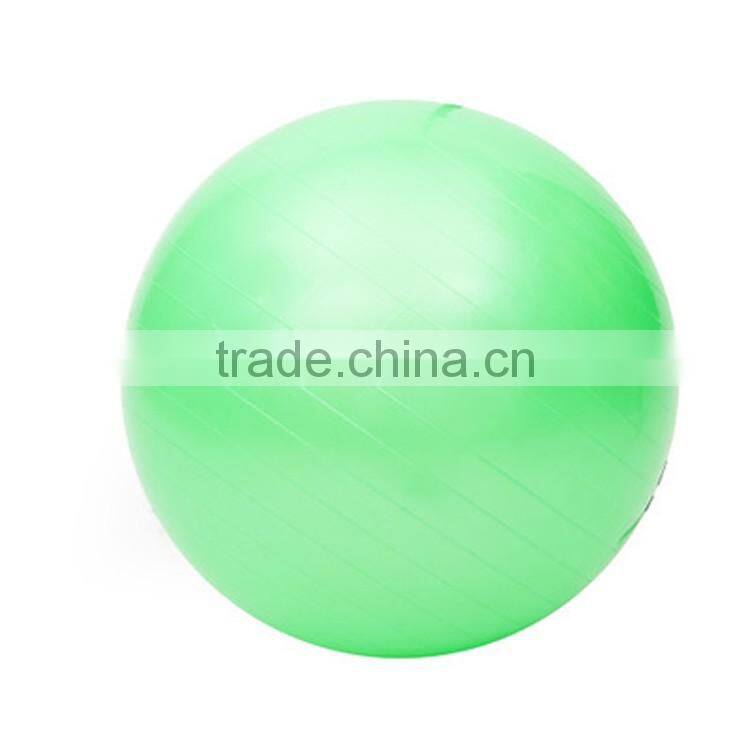 Wholesale ECO anti-slip anti burst PVC Yoga ball For Fitness