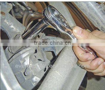 46 pcs household chrome vanadium adjustable torque wrench