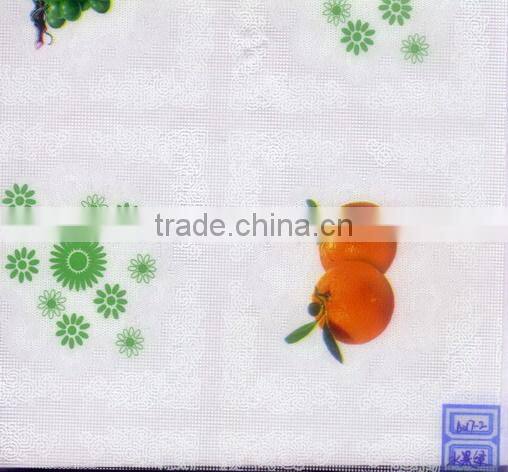 NEW Style Designed HOT SELL Fashion Printed PVC clear table cover cloth