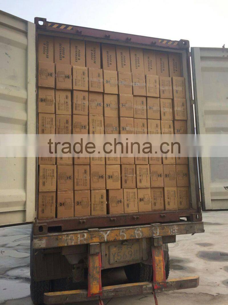 Ginger tea with brown cane sugar