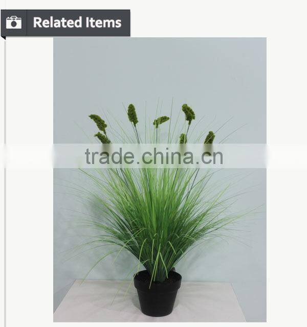Great design preserved fake artificial onion grass plants for display