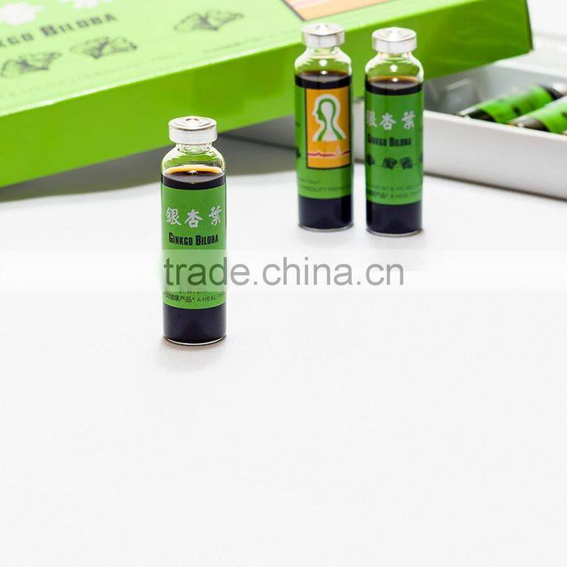 Ginseng royal jelly oral liquid 1.3USD/box with private label and package
