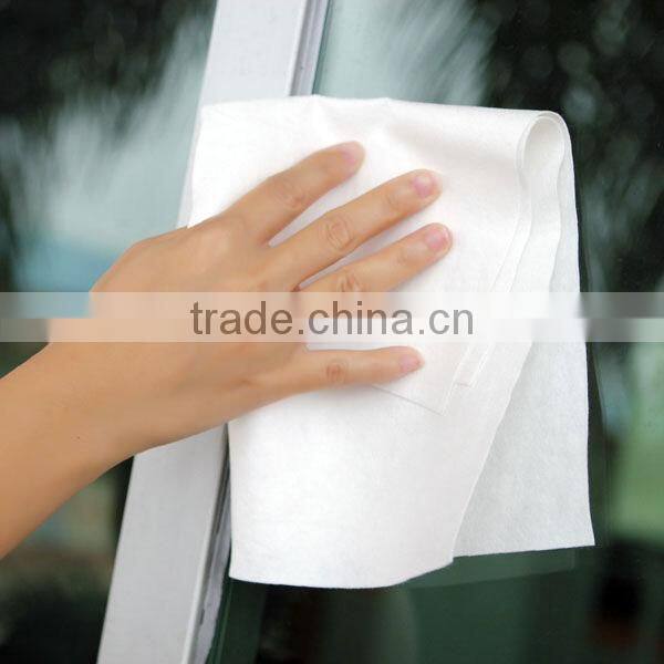 super strong disposable non-woven bamboo fiber cleaning wipe