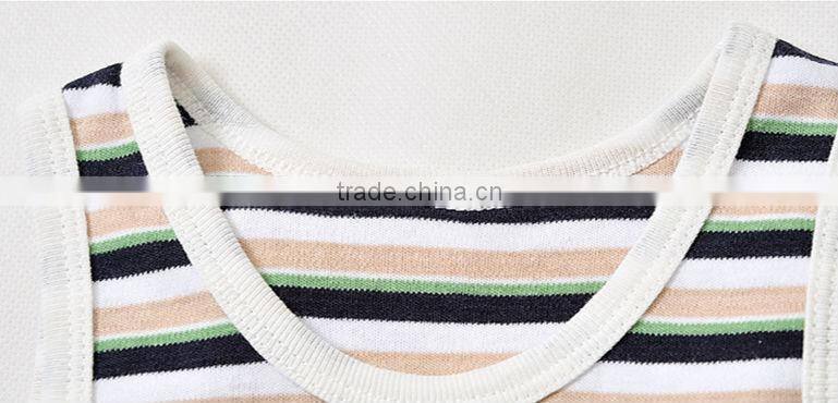 100% cotton no sleeves baby boy rompers wholesale