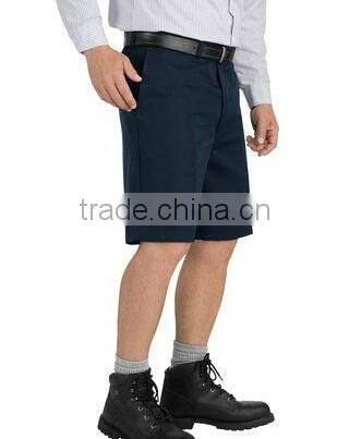 65/35 poly/cotton twill side pockets work pants Industrial mens Cargo Short